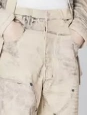 Waven wide leg cargo jeans with pocket details in beige | ASOS