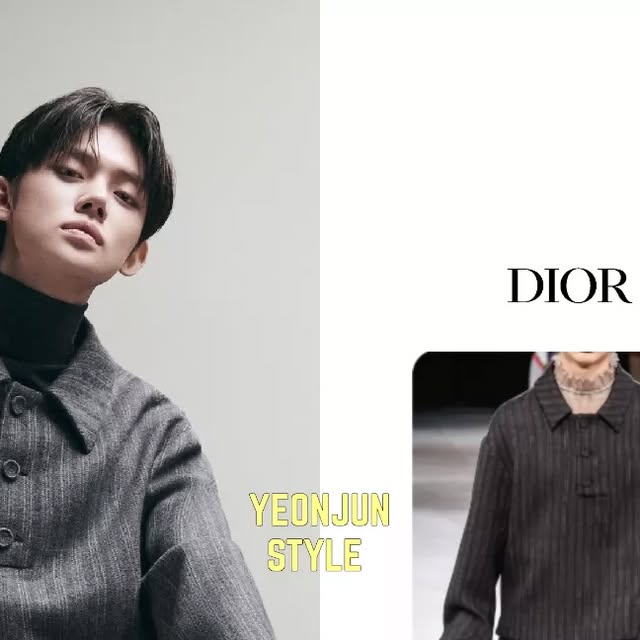 チェ・ヨンジュンのDIORルック