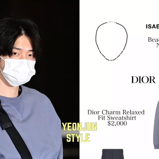 ヨンジュンのDIORスウェット候補